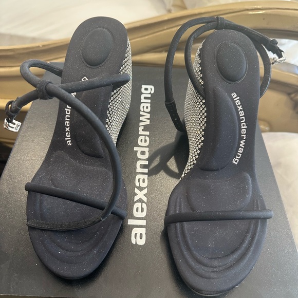 Alexander Wang Black Women's Sandals - Picture 1 of 4